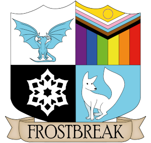 Frostbreak Logo with banner